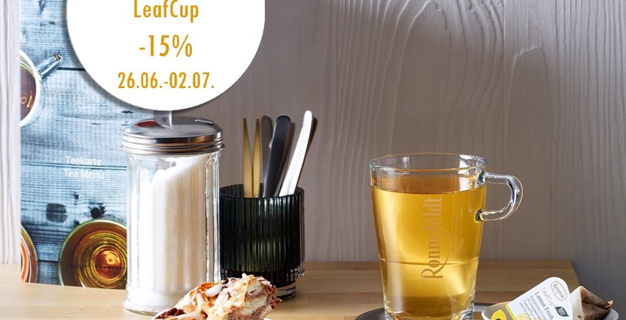 Ronnefeldt Leafcup čajevi na popustu