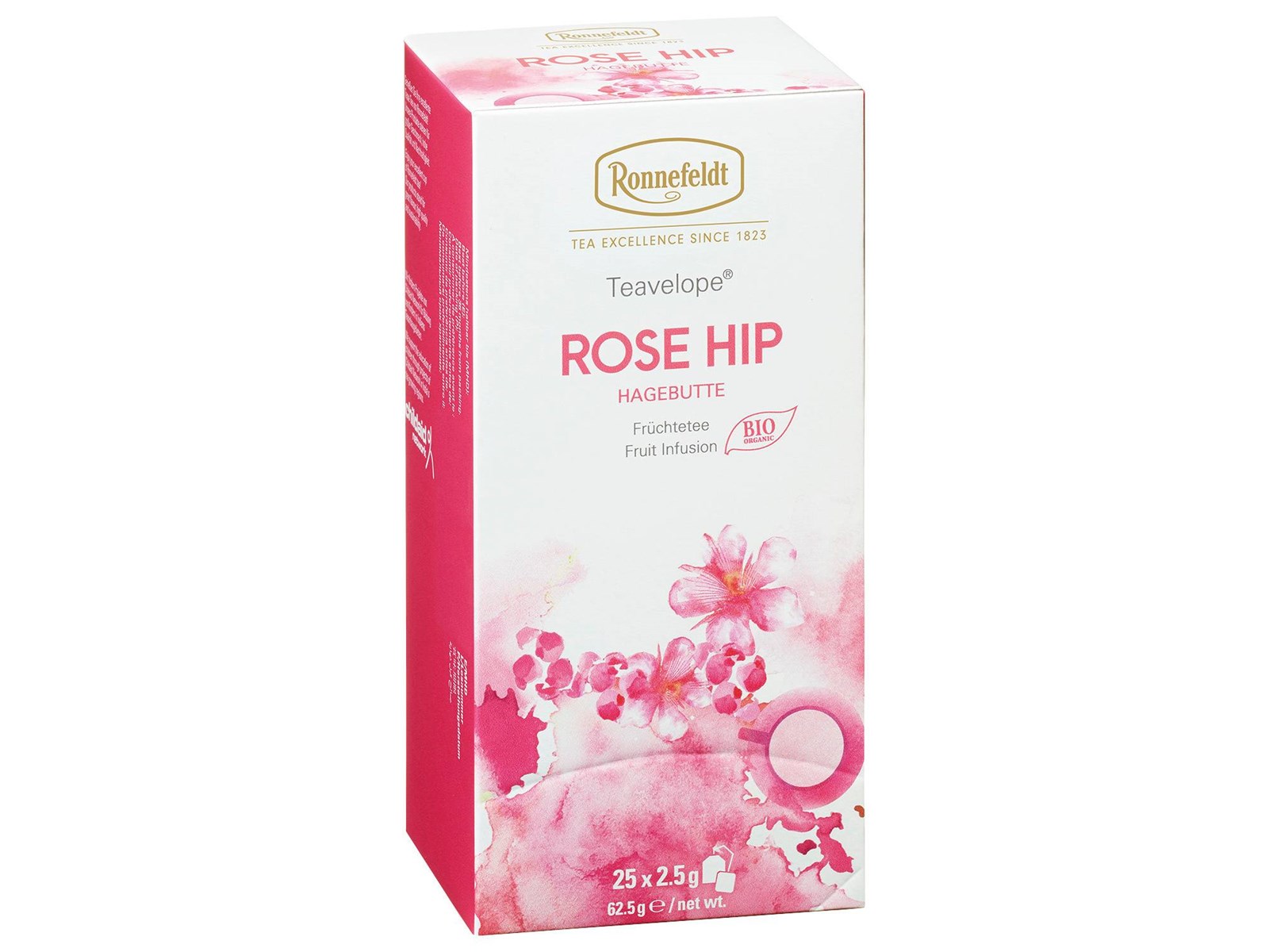Ronnefeldt Rose Hip Teavelope 25/1 62,5g