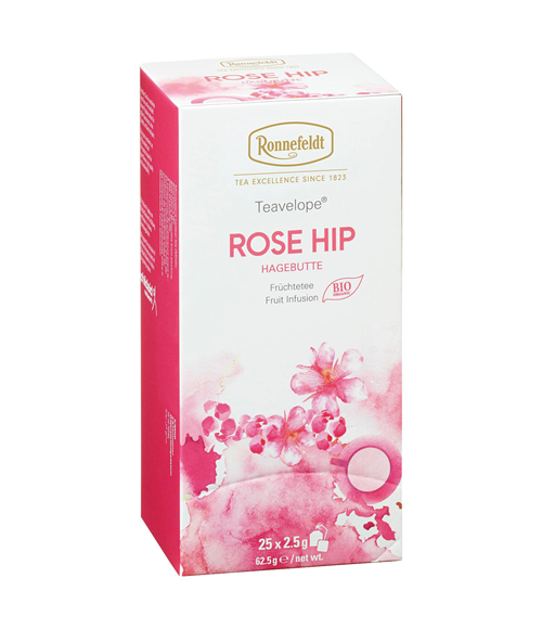 Ronnefeldt Rose Hip Teavelope 25/1 62,5g