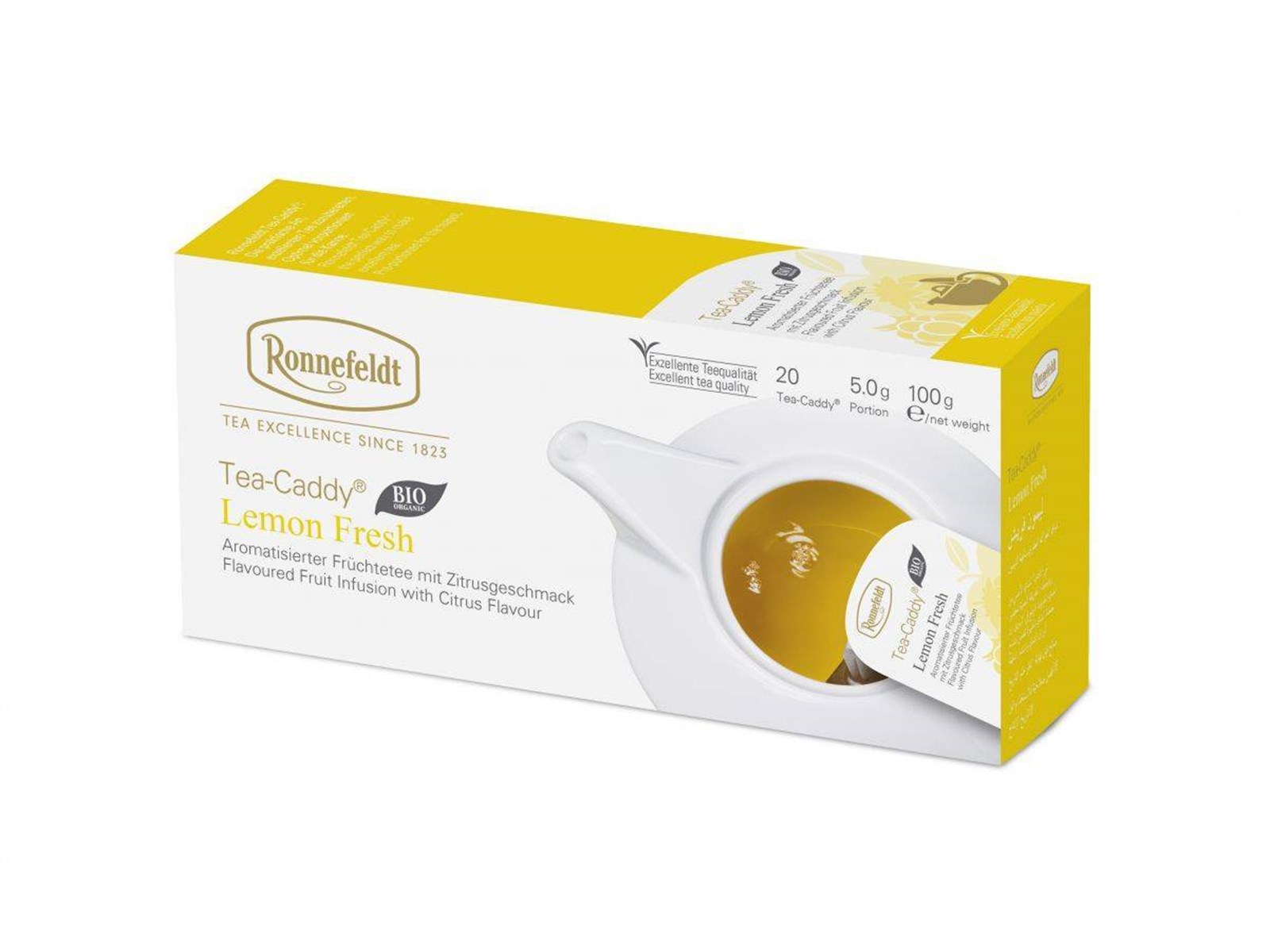 Ronnefeldt Lemon Fresh Tea Caddy 20/1 100g
