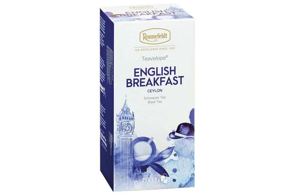 Ronnefeldt English Breakfast Teavelope 25/1 37,5g