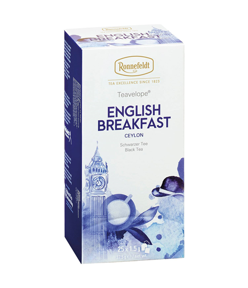 Ronnefeldt English Breakfast Teavelope 25/1 37,5g