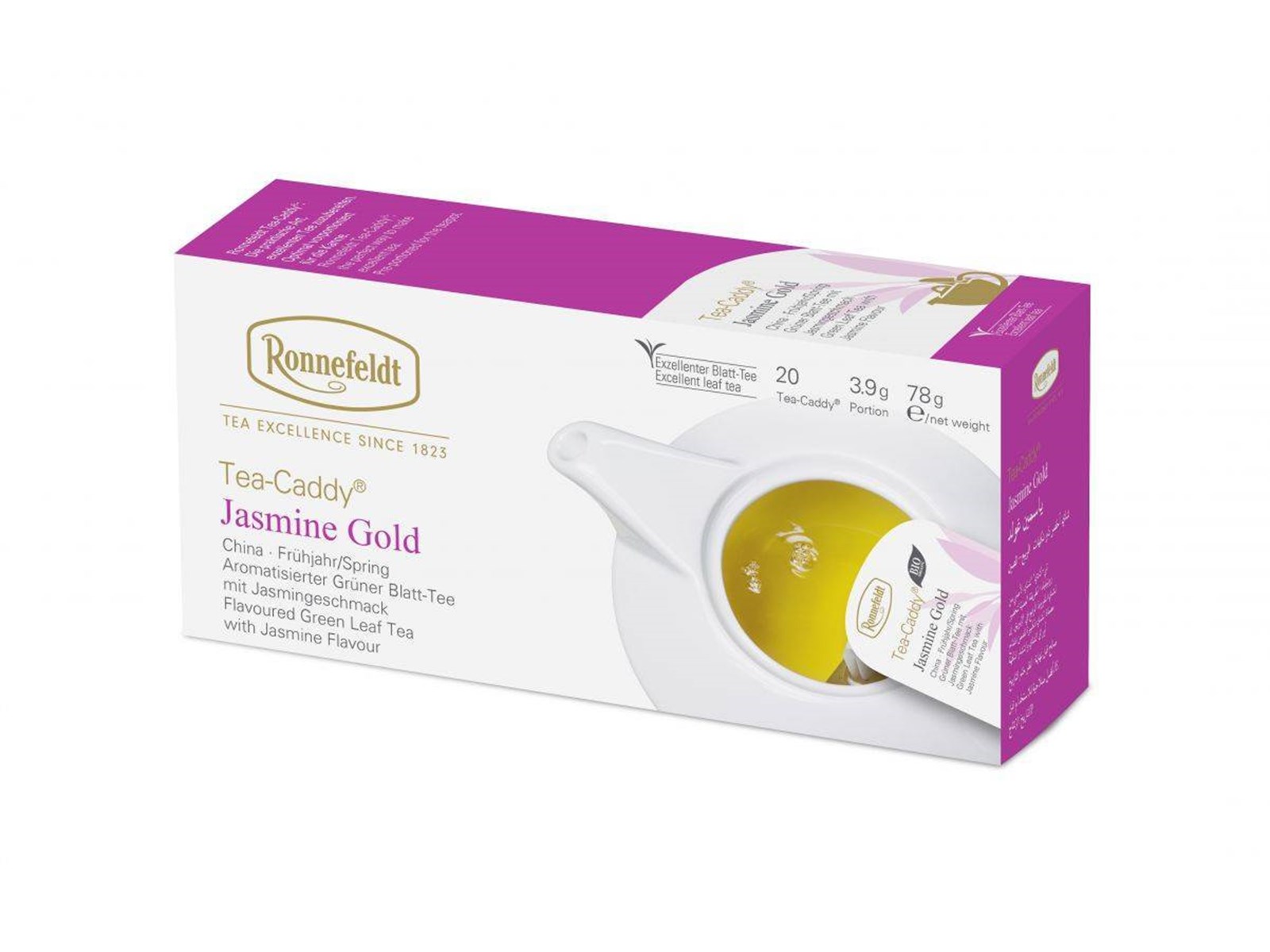 Ronnefeldt Jasmin Gold Tea Caddy 20/1 78g