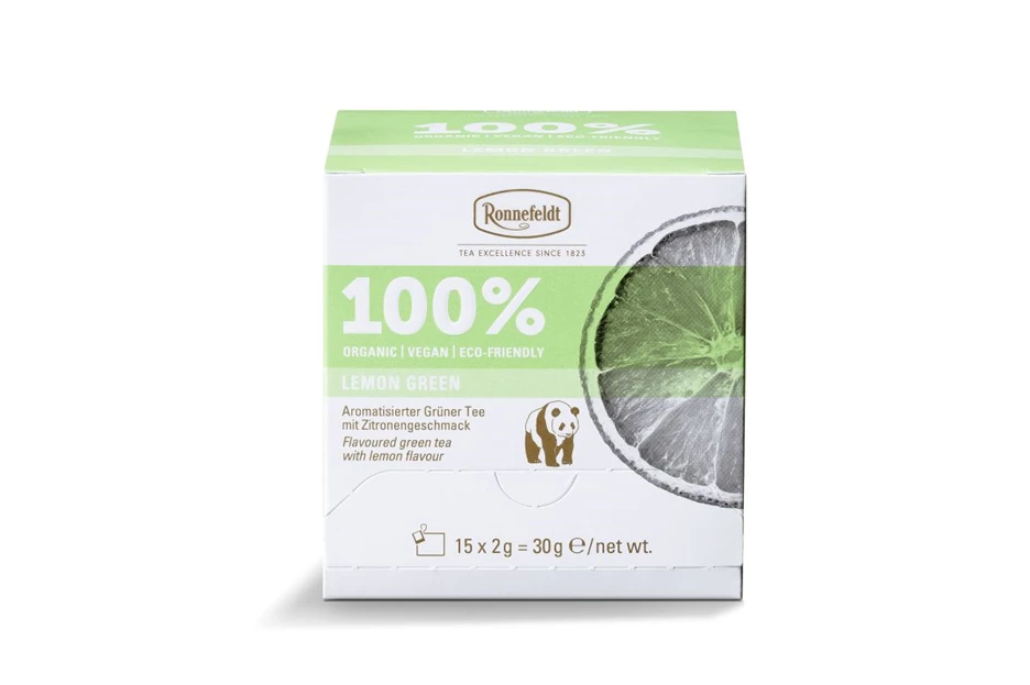 Ronnefeldt Lemon Green 100% ORGANIC 15/1 30g