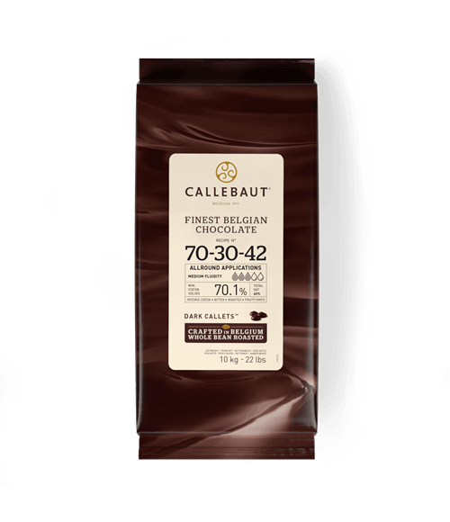 70-30-42NV DARK COUVERTURE CHOCOLATE CALLETS fluid 10 kg