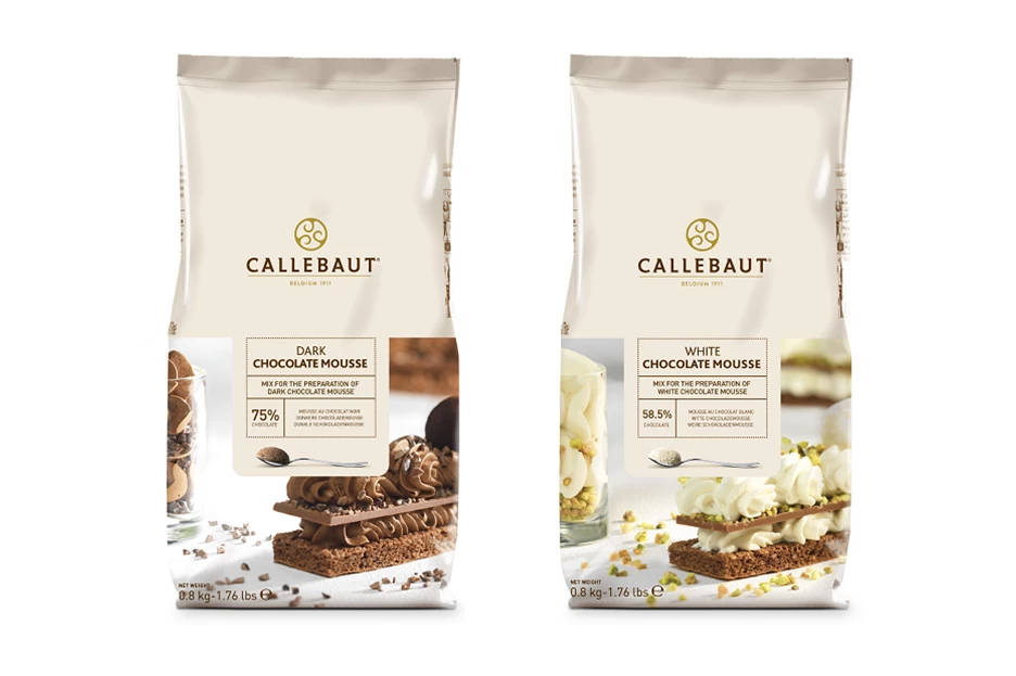 Callebaut 2u1 Mousse tamna i bijela čokolada 2x800g