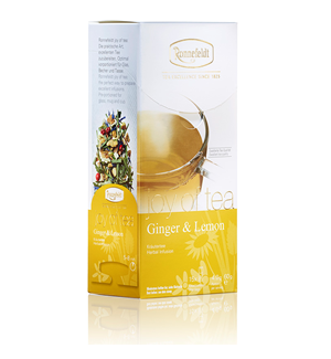 Ronnefeldt Ginger & Lemon Joy of Tea 15x4g 60g