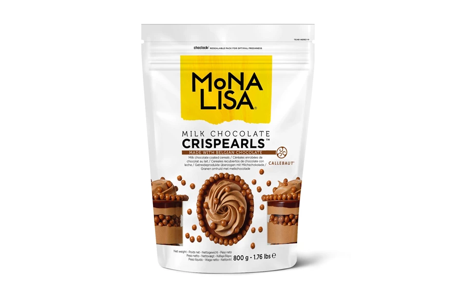 Mona Lisa Crispearls mliječna čokolada 800g
