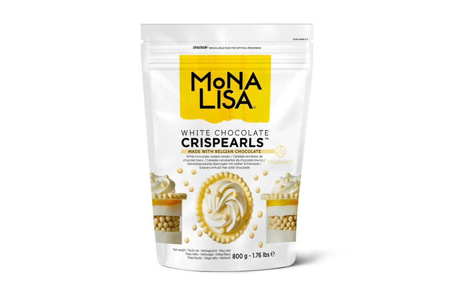 Mona Lisa Crispearls bijela čokolada 800g