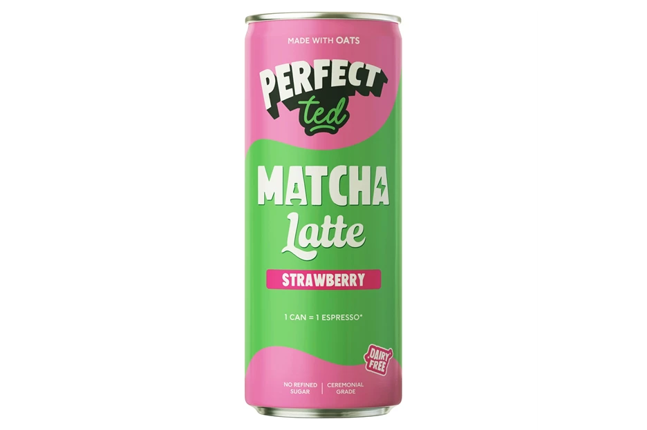 Perfect Ted Matcha Latte jagoda 250 mL
