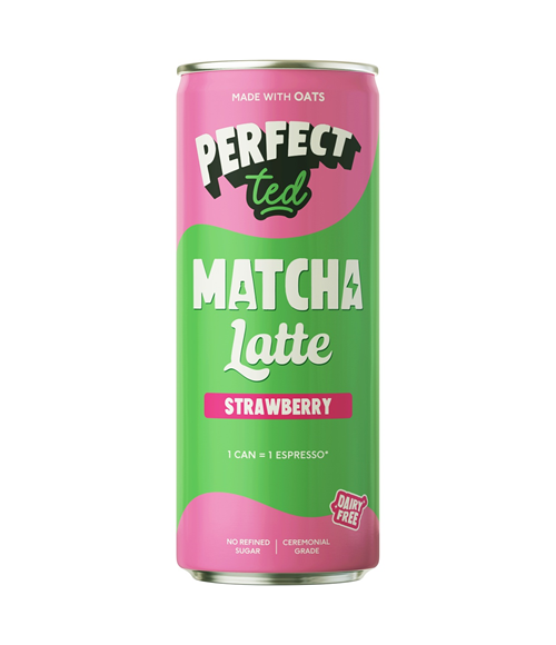 Perfect Ted Matcha Latte jagoda 250 mL