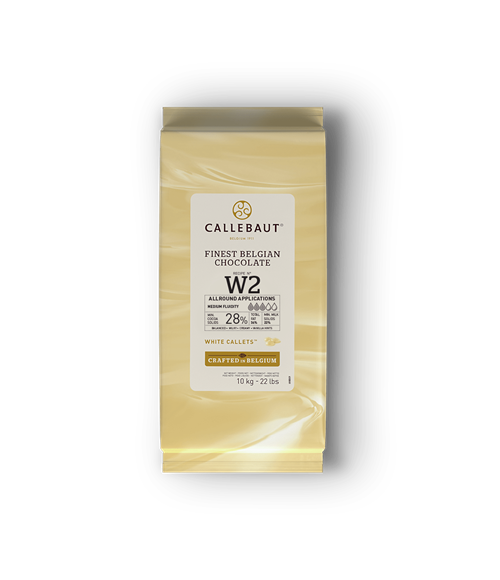 W2NV  WHITE CHOCOLATE CALLETS 10 kg
