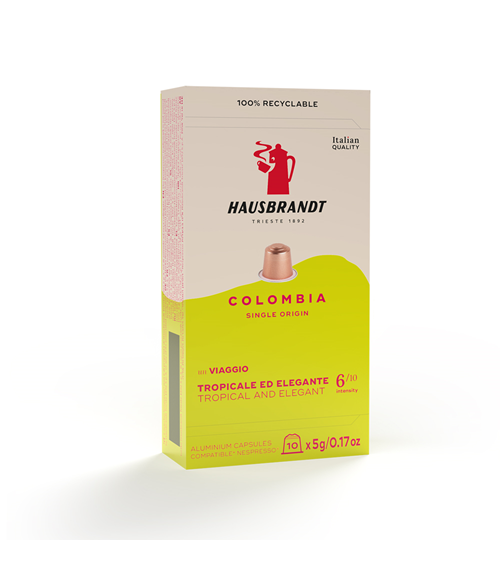 Hausbrandt kapsule Colombia Single Origin 10x5g 50g