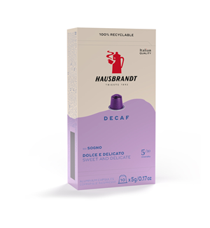 Hausbrandt kapsule Decaf 10x 5g 50g