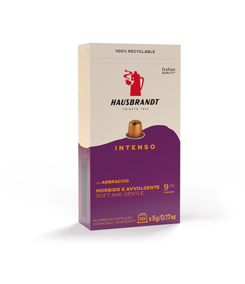 Hausbrandt kapsule Intenso 10x5g 50g