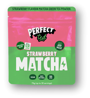 Perfcet Ted matcha s okusom jagode 75g