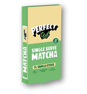 Perfcet Ted matcha s okusom vanilije monoporcije 7x5g 35g