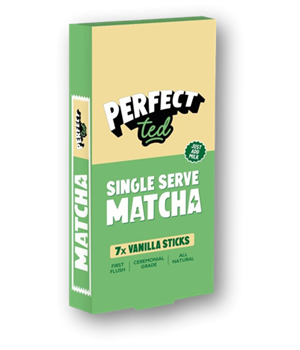 Perfcet Ted matcha s okusom vanilije monoporcije 7x5g 35g