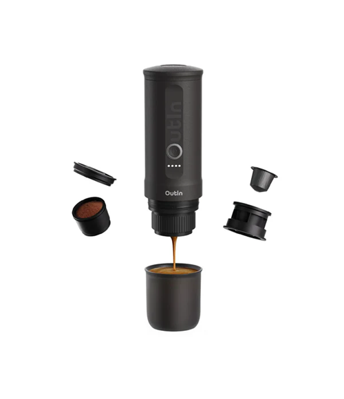 Outin Nano Space Grey prijenosni aparat za kavu