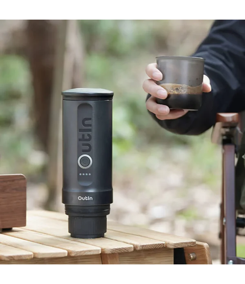 Outin Nano Space Grey prijenosni aparat za kavu
