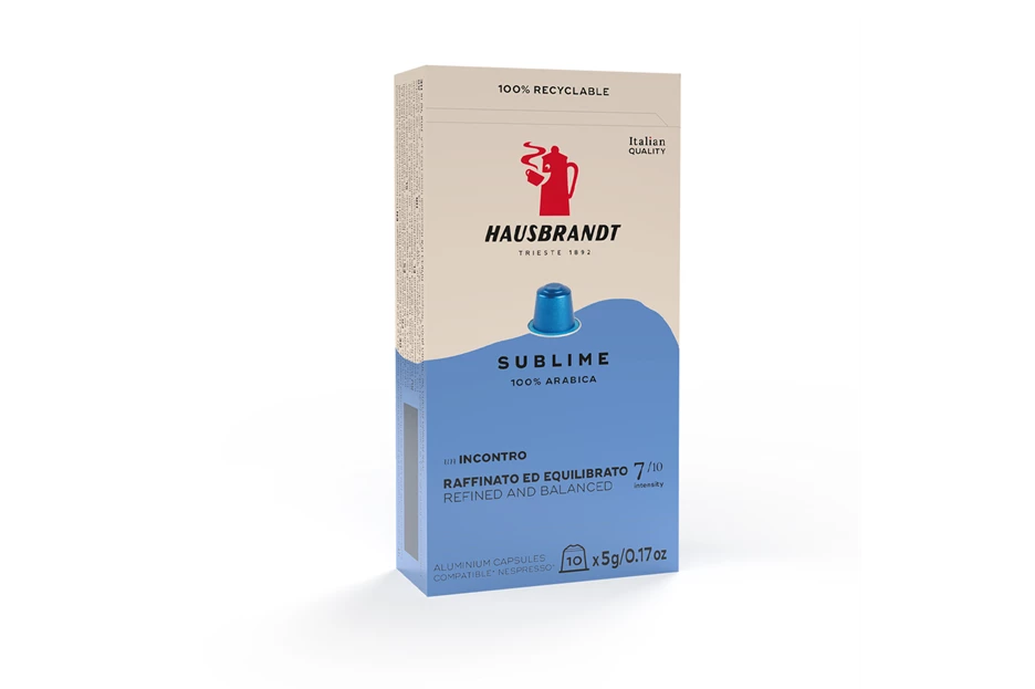 Hausbrandt kapsule Sublime 100% Arabica 10x5g 50g