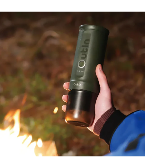 Outin Nano Forest Green prijenosni aparat za kavu